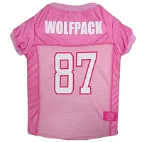 Pets First NC State Wolfpack Pink Pet Jersey - Medium