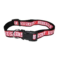 Pets First Nebraska Huskers Pet Collar by Pets First - Large