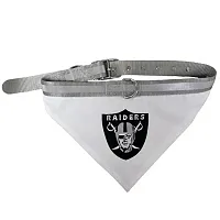 Pets First Oakland Raiders Pet Collar Bandana - Large
