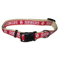 Pets First Oklahoma Sooners Pet Collar by Pets First - Large