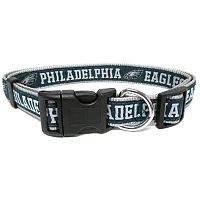 Pets First Philadelphia Eagles Pet Collar by Pets First - Large