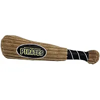 Pets First Pittsburgh Pirates Plush Baseball Bat Toy