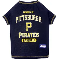 Pets First Pittsburgh Pirates Pet T-Shirt - Medium