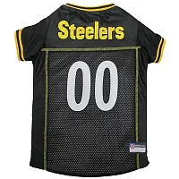 Pets First Pittsburgh Steelers Premium Pet Jersey - Large