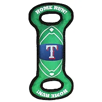 Pets First Texas Rangers Field Pull Pet Toy