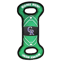 Pets First Colorado Rockies Field Pull Pet Toy