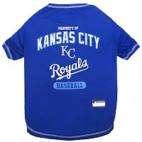 Pets First Kansas City Royals Pet T-Shirt - Large
