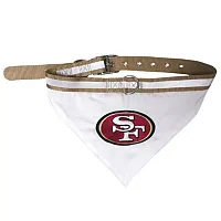 Pets First San Francisco 49ers Pet Collar Bandana - Large