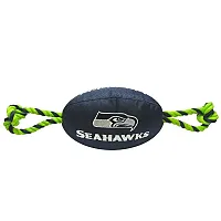 Pets First Seattle Seahawks Pet Nylon Football