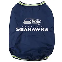 Pets First Seattle Seahawks Pet Sideline Jacket - Large