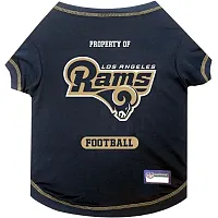 Pets First Los Angeles Rams Pet T-Shirt - Large