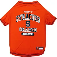 Pets First Syracuse Orange Pet T-Shirt - Large