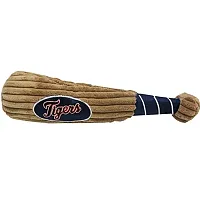 Pets First Detroit Tigers Plush Baseball Bat Toy