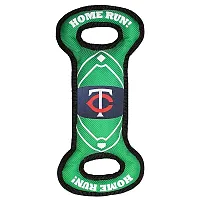 Pets First Minnesota Twins Field Pull Pet Toy