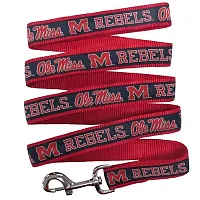 Pets First Ole Miss Rebels Pet Leash by Pets First - Large