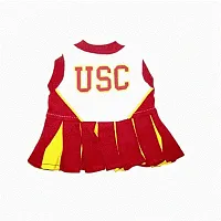 Pets First USC Trojans Cheerleader Dog Dress - X-Small