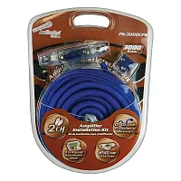 Audiopipe 0 Gauge Amp Kit Flexible Jacket 100%  Copper