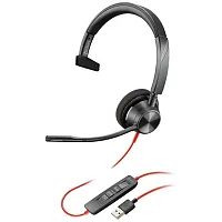 Plantronics 213928-101 Blackwire 3310 Usb-A Single Ear