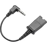 Plantronics 40845-01 Cable Assy, 3.5Mm, Right Angle Plug, Qd