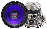 Subwoofer 12&quot; Pyle 1200W Dvc Dual 90Oz. Magnets (180Oz Tot)