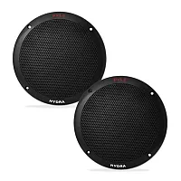 6 1/2&#039;&#039; 2-Way Dual Cone Marine Speakers- Black 400W Max