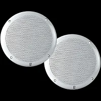 POLYPLANAR MA4056W 6&#039; 2-Way Coaxial White 40 Watt