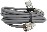 Procomm Pr98Xn13 Procomm - 9' Mini 8 Coax Cable With Soldered Pl259 Connector On