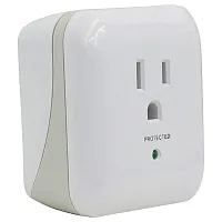 Prime Pb802105 1-Outlet 900-Joules Surge Protector Wall Tap With Protected Led I