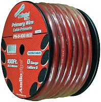 Audiopipe Flexible Power Cable 0 Ga. 100 Ft. Red