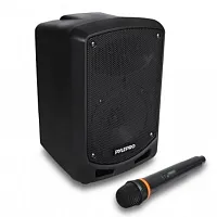 Pyle Bluetooth Karaoke PA Speaker - Indoor / Outdoor Portable Sound System with