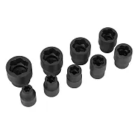 PERFORM TOOL W38917 9Pc 3/8&#039; Dr Met Bolt Extractor