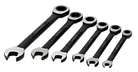 PERFORM TOOL W39004 6Pc Sae Blk Ratchet Wrench Set