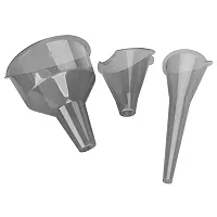 PERFORM TOOL W4053 3 Pc. Clear View Easy-Fill Funnel