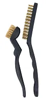 PERFORM TOOL W4951 2Pc Brass Detailing Brush Set
