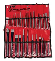 PERFORM TOOL W754 28Pc Punch And Chisel Set