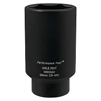 PERFORM TOOL W80550 Axle Nut Socket 38Mm