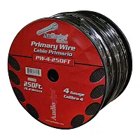 Power Wire Audiopipe 4Ga 250&#039; Black