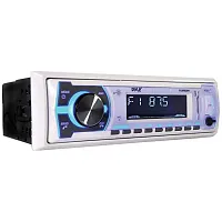 Pyle Plmrb29W Digital Marine Stereo Receiver With Bluetooth (Whi