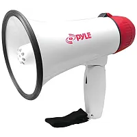 Pyle Pro Pmp37Led Mini Compact Megaphone Bullhorn With Siren Ala