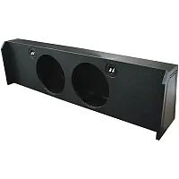 Qpower Dual 12&quot; Empty Woofer Box For 2009-14 Ford F150 Under Sea
