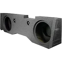 Qpower Dual 12&quot; 2014-Current Gm/Chevy Crew Cab Woofer Box Bed Li