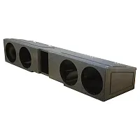 Qpower 4 Hole 8&quot; Ported Woofer Box For 2007-2020 Gm Crew Cab