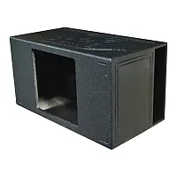 Qpower Single 15&quot; Extra Large Vented Qbomb Square Hole