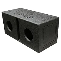 Qpower Dual 6.5&quot; Enclosure Vented Qbomb With Spray Liner