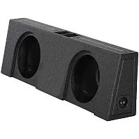Qpower Qbomb Dual 10&quot; Vented Empty Box Behind Seat Mount