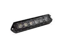 QUAKE LED QDLSL1137 18 Watt Lo Pro Strobe Amb/Wht
