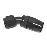 RUSSELL/EDEL 610105 Hose End 45 Deg 8An Blk