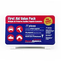 READY AMER 74012 Value First Aid Kit 77Pc