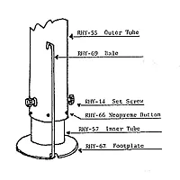 RIECO-TITIAN 157694 Bale Small (For 3-1/2&#039; Footplate)