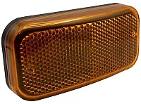 RV DESIGNER L902 Amber Reflex Led Clearance Light Wi